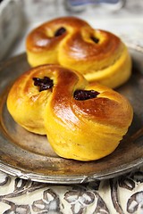 Image showing Saffron buns