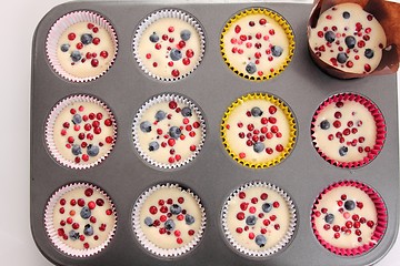 Image showing Homemade muffins