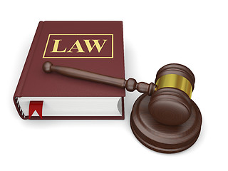 Image showing Law book