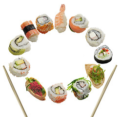 Image showing Sushi Assortment