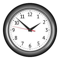 Image showing Wall mechanical clock.