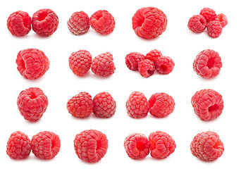 Image showing Raspberries