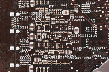 Image showing Electronic circuit board