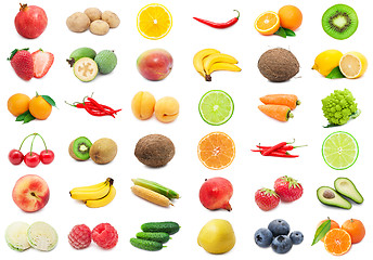 Image showing Fruits and Vegetables