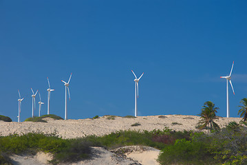 Image showing wind mill power generation