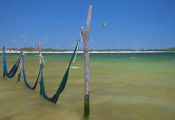 Image showing Paradise lagoon in Jericoacoara