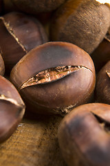 Image showing Delicious roasted chestnuts