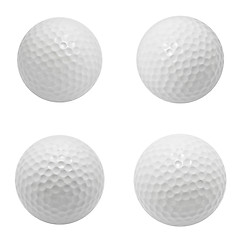 Image showing Golf balls