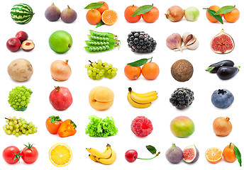 Image showing Fruits and Vegetables