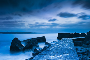 Image showing Beautiful beach landscape 