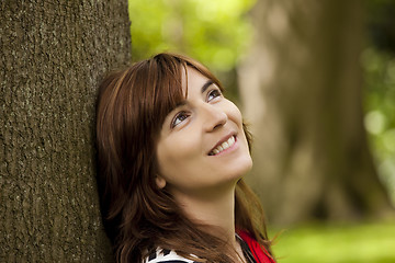 Image showing Happy woman