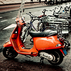 Image showing Vespa Motorcycle