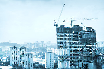 Image showing Singapore construction