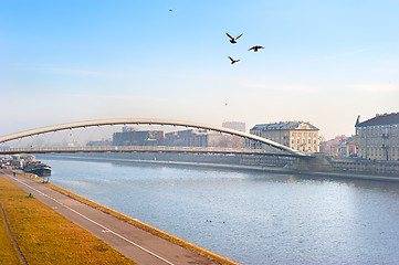 Image showing Krakow cityscape