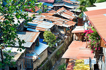 Image showing Cebu slums