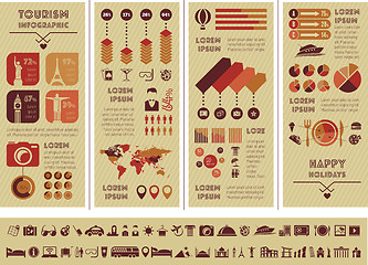 Image showing Travel Infographic Template.