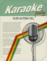 Image showing Karaoke poster