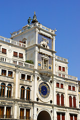 Image showing St Mark's Clocktower, Venice