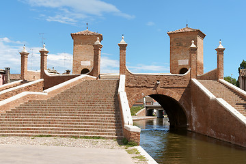 Image showing Trepponti in Comacchio, Italy