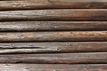 Image showing old weathered timbers background