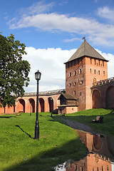 Image showing tower of Kremlin in Veliky Novgorod