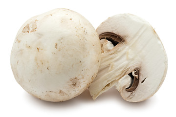 Image showing Champignon mushrooms