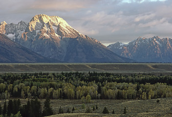 Image showing Grand Teton in Wyoming