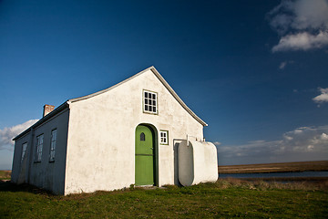 Image showing Old house. Island of Fanoe in Denmark