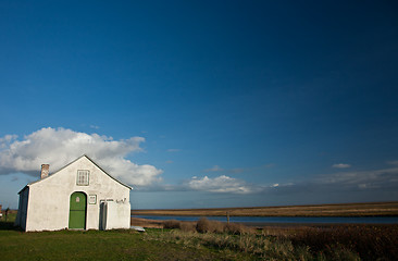 Image showing Old house. Island of Fanoe in Denmark