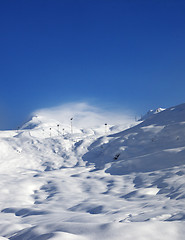 Image showing Off piste slope