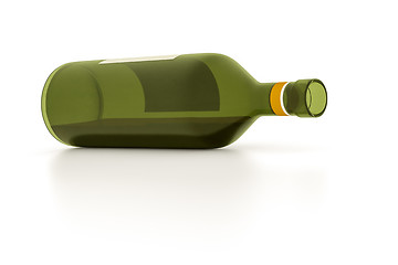 Image showing red wine bottle