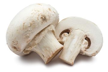 Image showing Champignon mushrooms