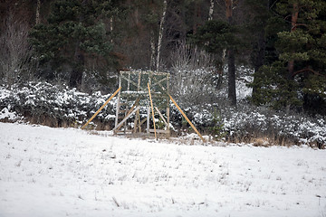 Image showing Hunting Stand