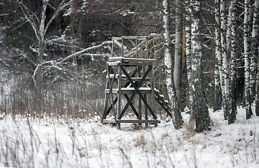 Image showing Hunting Stand