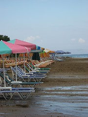 Image showing Wet beach