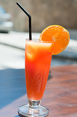 Image showing Orange coctail