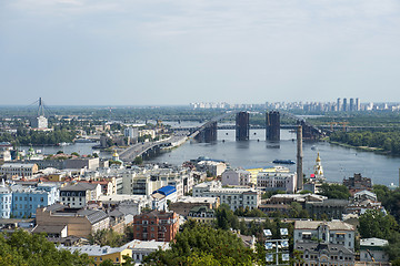 Image showing Dnepr river in Kiev