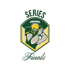 Image showing American Gridiron Running Back Series Finals Crest