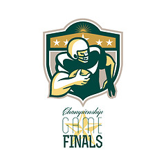 Image showing American Football Championship Game Finals QB