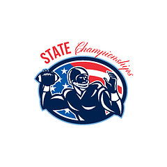 Image showing Quarterback State Championships Retro