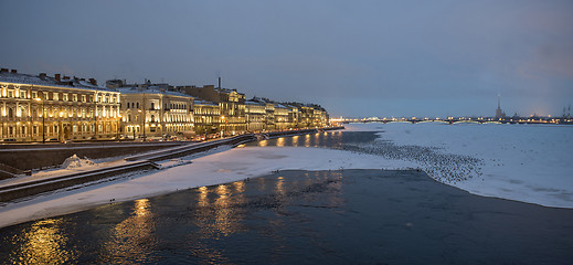 Image showing Sankt Petersburg in evening time