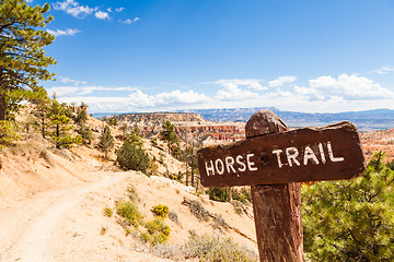 Image showing Horse Trail