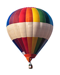 Image showing Multicolored Balloon white isolated