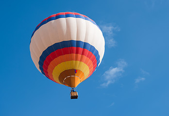 Image showing Multicolored Balloon in the blue sky