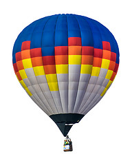 Image showing Multicolored Balloon white isolated