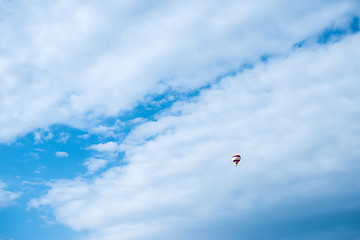 Image showing Balloon in the blue sky