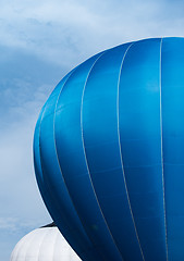 Image showing Blue Balloon in the blue sky