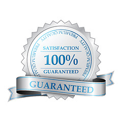 Image showing Premium 100% satisfaction guarantee label