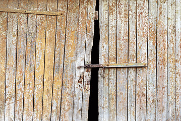 Image showing old door background