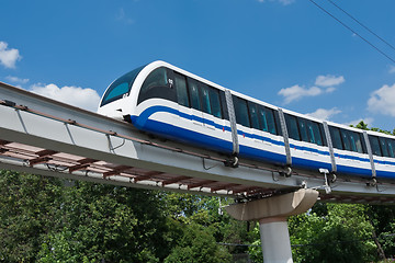 Image showing Monorail train